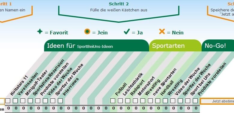 Sport bei Uns - Ideen, neue Sportarten und No-Gos 1
