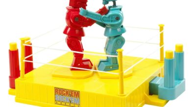 Kultige Boxroboter | Arm Wrestling Gadget 4
