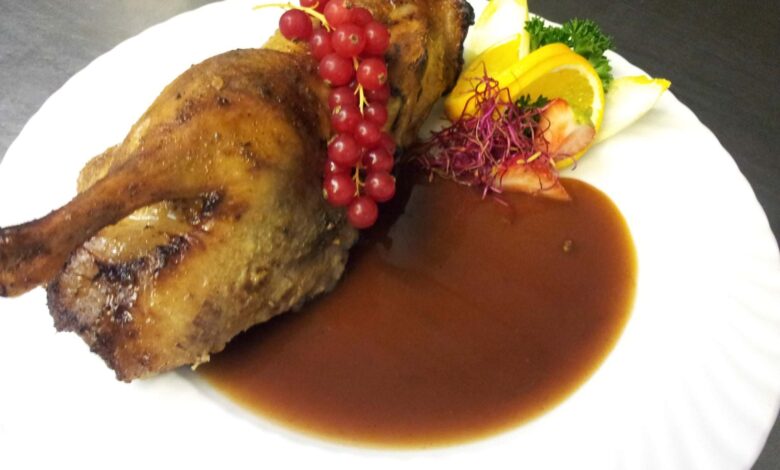 Klassischer Gänsebraten mit Apfelfüllung 1