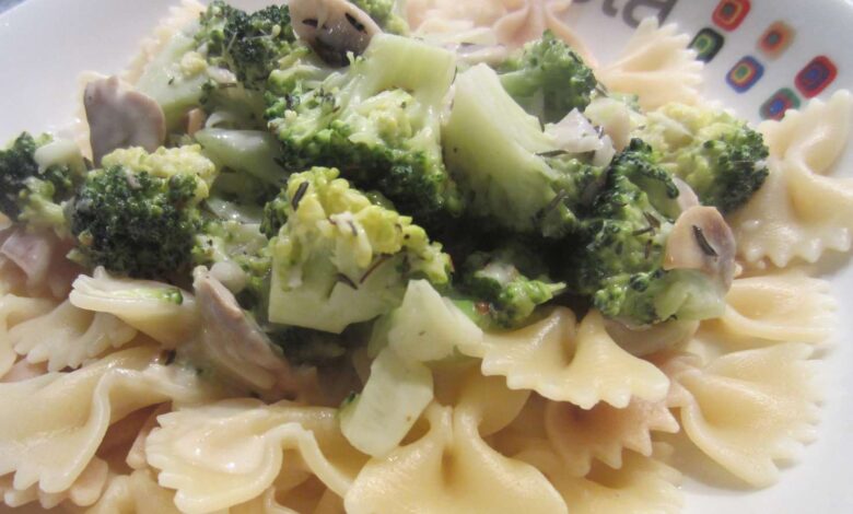[Rezept der Woche] Nudeln mit Brokkoli und Pilzen 1