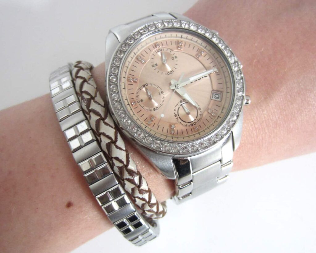 Mein Magnetarmband 5 Armparty mit Uhr und Magnet Armband