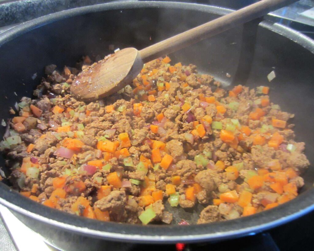 Vegetarische Bolognese 2