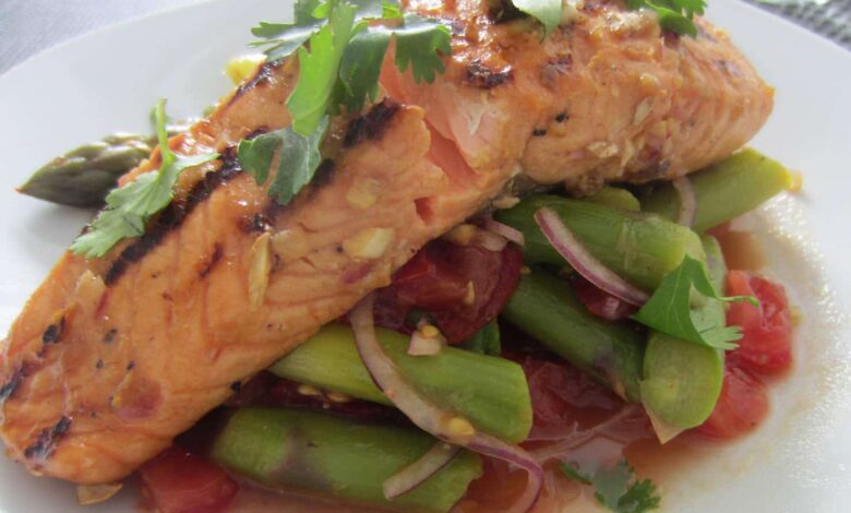[Rezept der Woche] Lachs mit Spargelsalat 1