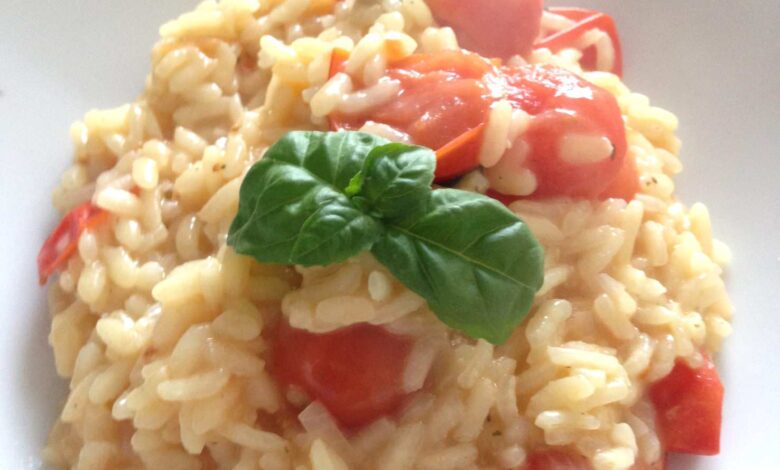 [Rezept der Woche] Risotto mit Tomaten und Basilikum 1