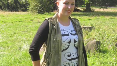 Sonntagsspaziergang mit Logoshirt 1