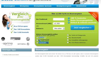 Strompreise online vergleichen 2
