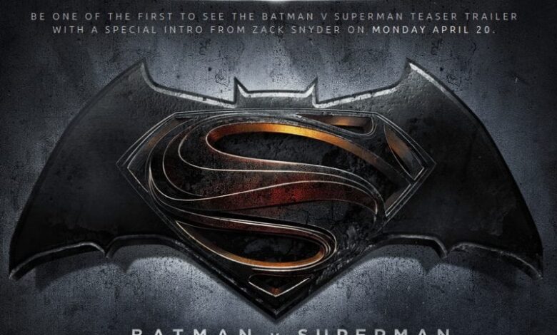 Batman v Superman : Dawn of Justice Teaser Trailer 1