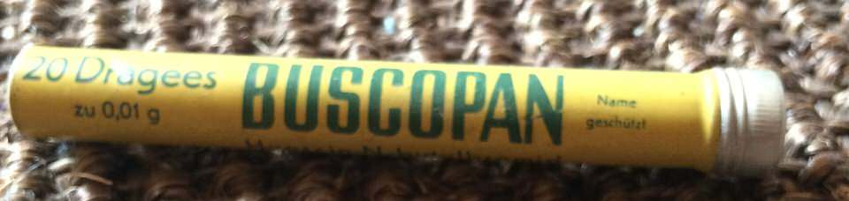 Arzneimittelverpackung im Wandel der Zeit 5 Buscopan