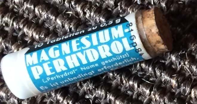 Arzneimittelverpackung im Wandel der Zeit 6 Magnesium