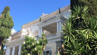 Das Schloss von Sissi | Achilleion auf Korfu 6 Das Schloss von Sissi | Achilleion auf Korfu 4