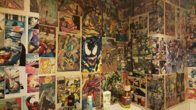 Comic-Tapete aus echten Comics 10 Comic-Tapete aus echten Comics 6