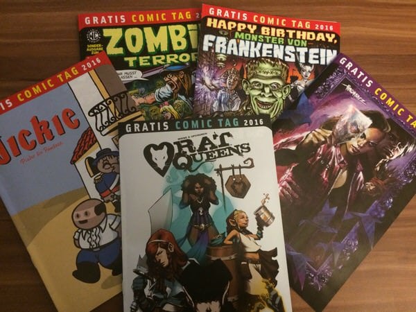 Rat Queens, Happy Birthday Frankenstein, Dickie, Zombie, Ghostrealm 1