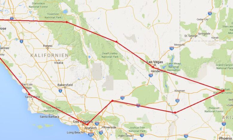 Unser Roadtrip durch den Westen der USA 1