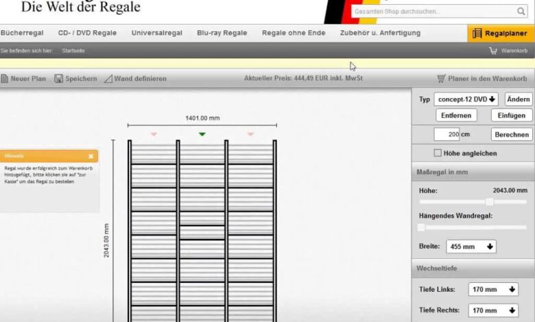 Individuelle Regale für Lagerräume 1