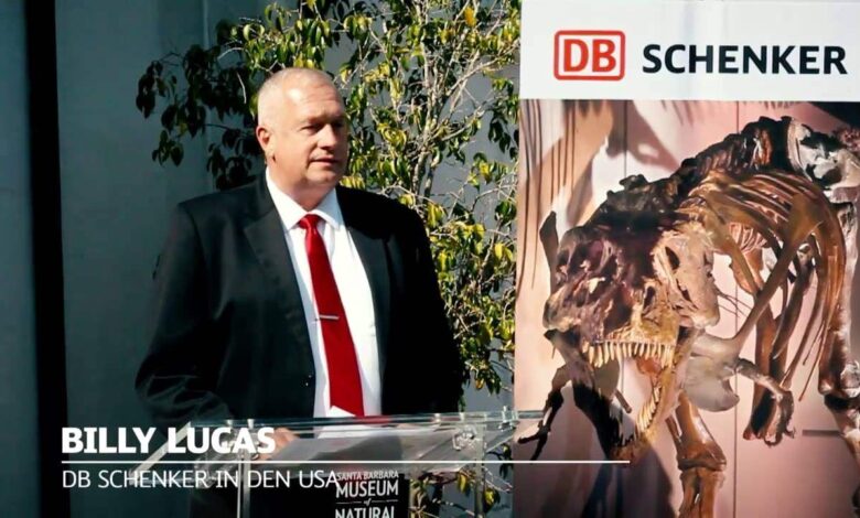 Sue - Ein Dino geht auf Reise mit DB Schenker 1