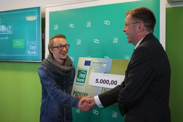 Vorstand der PSD Bank Rhein-Ruhr bestätigt: Positive Entwicklung im Geschäftsjahr 2017 1 Vorstand der PSD Bank Rhein-Ruhr bestätigt: Positive Entwicklung im Geschäftsjahr 2017 1