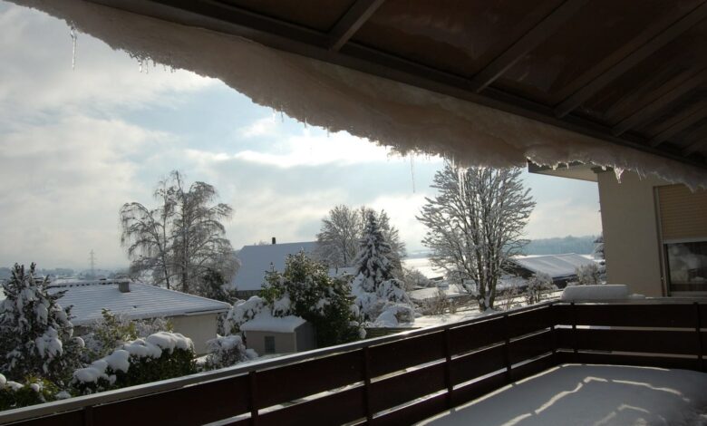 Machen Sie Ihren Balkon winterfest! 1