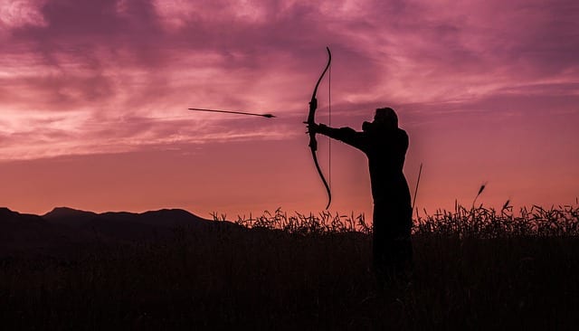 Bogenschießen wie Robin Hood 1