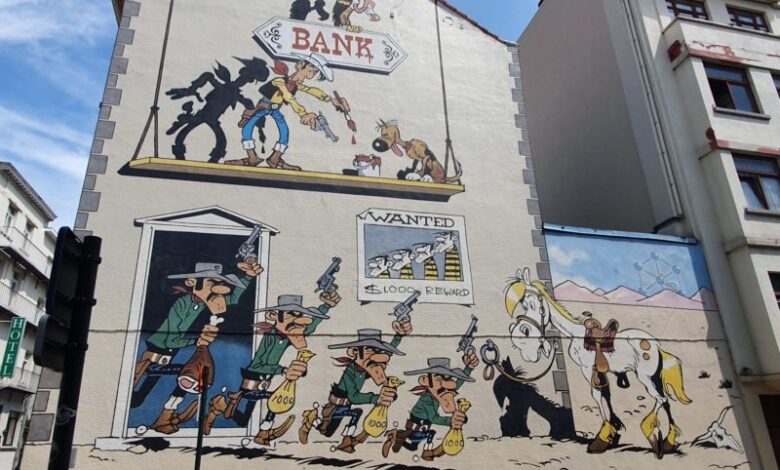 Comic-Strip-Route in Brüssel 1