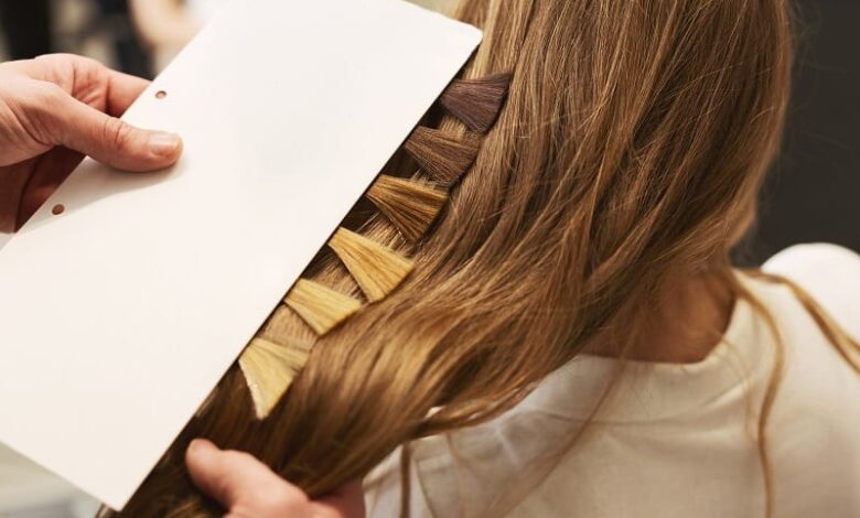 Natürliche Strähnchen mit Balayage 1