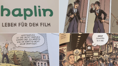 Charlie Chaplin-Biografie als Comic-Buch 9 Charlie Chaplin-Biografie als Comic-Buch 8