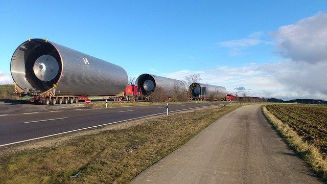 Schwertransporte faszinieren mich auf Autobahnen 1