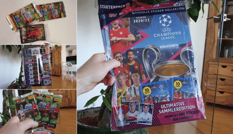 Topps-Sammelkarten | Bundesliga und Champions League 1