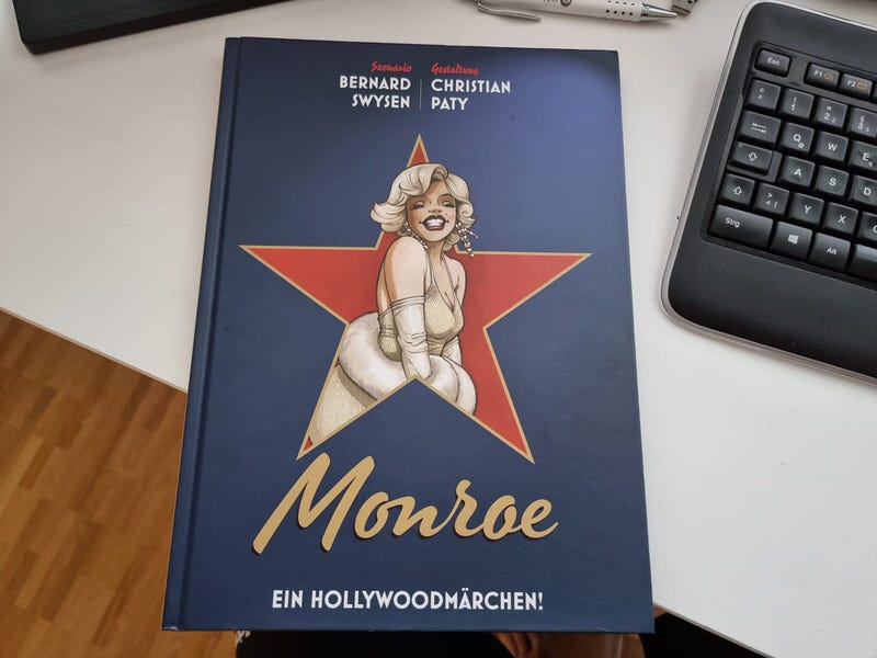 Marilyn Monroe Biografie Comic