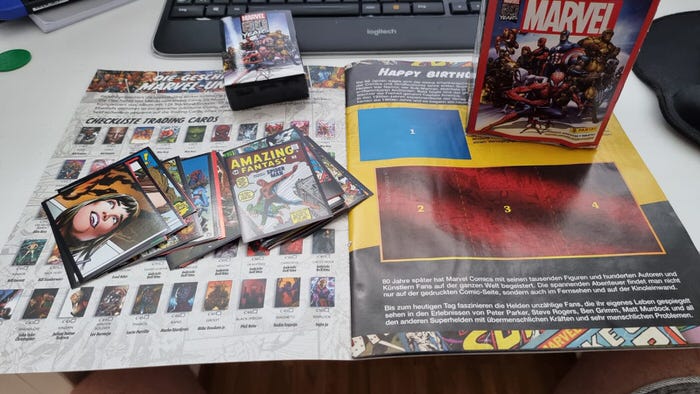 Sticker und Trading Cards | Marvel feiert 80. Geburtstag 1