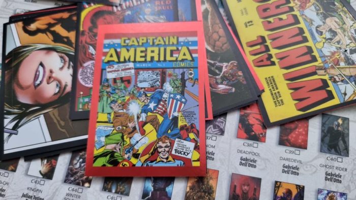 Sticker und Trading Cards | Marvel feiert 80. Geburtstag 4 Panini Sticker Marvel Cover