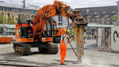 Schäden in und an einem Haus durch Tiefbauarbeiten 2