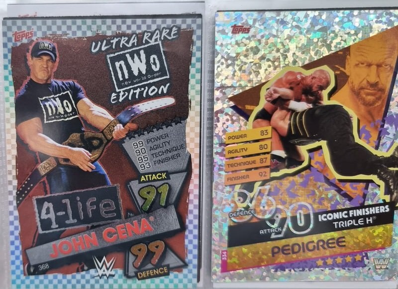 WWE Slam Attax 2021 | Neue Regeln und Varianten 4 John Cena NWO Ultra Rare