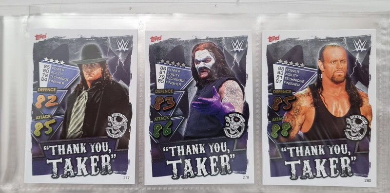 Thank You Taker Sammelkarten