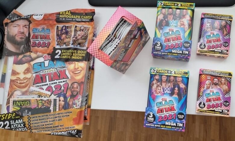 WWE Slam Attax 2021 | Neue Regeln und Varianten 1