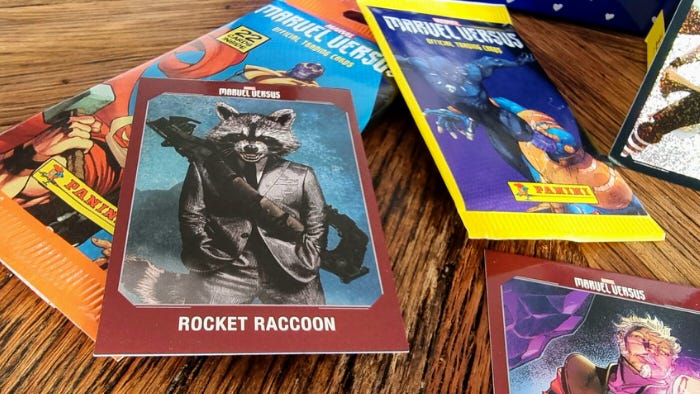 Marvel Versus | Sammelkarten von Panini 3 Marvel Versus Sammelkarten von Panini