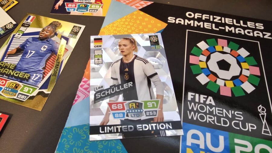 Panini Sammelkarten zur FIFA Women´s World Cup 2023 3 Lea Schüller Trading Card