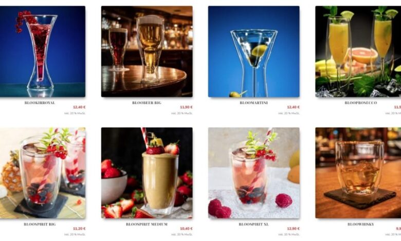 Doppelwandige Gläser für Zuhause und Gastronomie 1