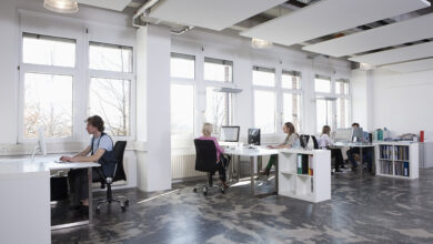 Gute Luftqualität fördert die Arbeitsleistung