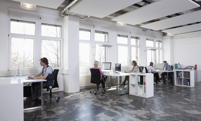 Gute Luftqualität fördert die Arbeitsleistung