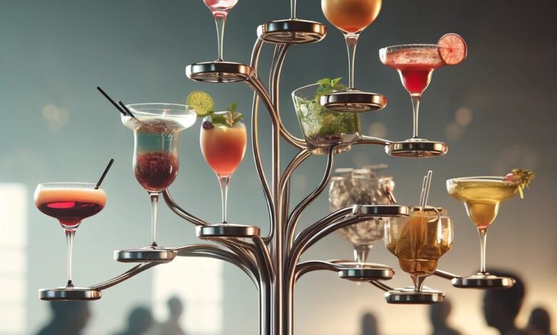 Cocktail Servierbaum: Der neue Sommertrend für Aperol und Co. 1
